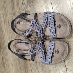 Sketchers Memory Foam women's sz 10 sandals good used condition